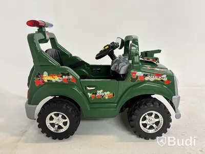 Eldriven leksaksbil, Terrängjeep, grön