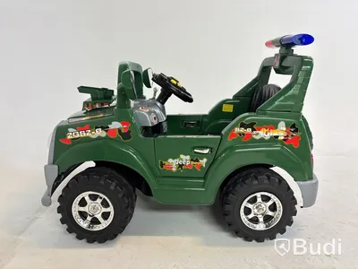 Eldriven leksaksbil, Terrängjeep, grön