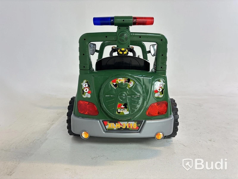 Eldriven leksaksbil, Terrängjeep, grön