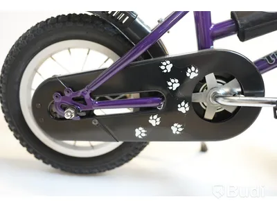 Cykel Tiger, BMX, hjul 12 tum, ram 6 tum, lila