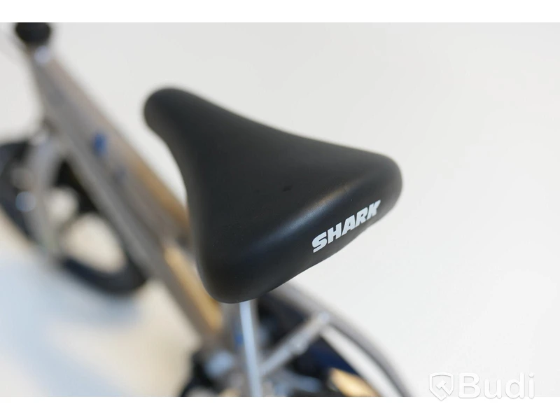Cykel Shark, BMX, hjul 12 tum, ram 6 tum, silver