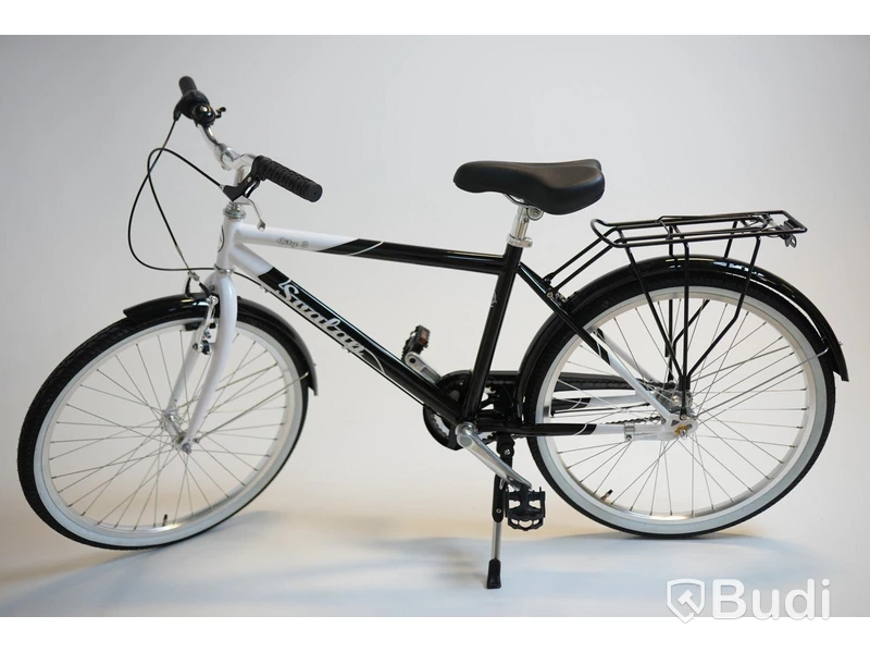 (NEW) Svalan City3 bicycle, 24-inch wheels, 14-inch frame, white/black