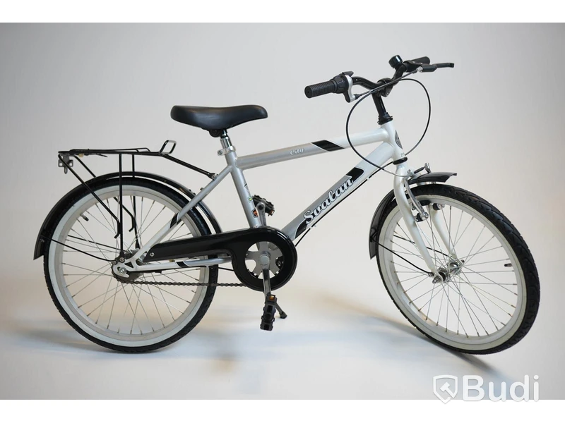 (NEW) Svalan City3 bicycle, 20-inch wheels, 10-inch frame, white/silver