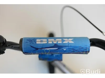 Cykel Shark, BMX, hjul 12 tum, ram 6 tum, silver