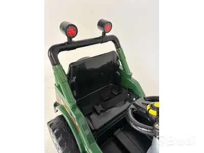 Eldriven leksaksbil, Militärjeep, grön
