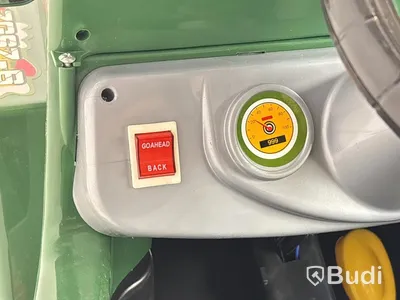 Eldriven leksaksbil, Militärjeep, grön