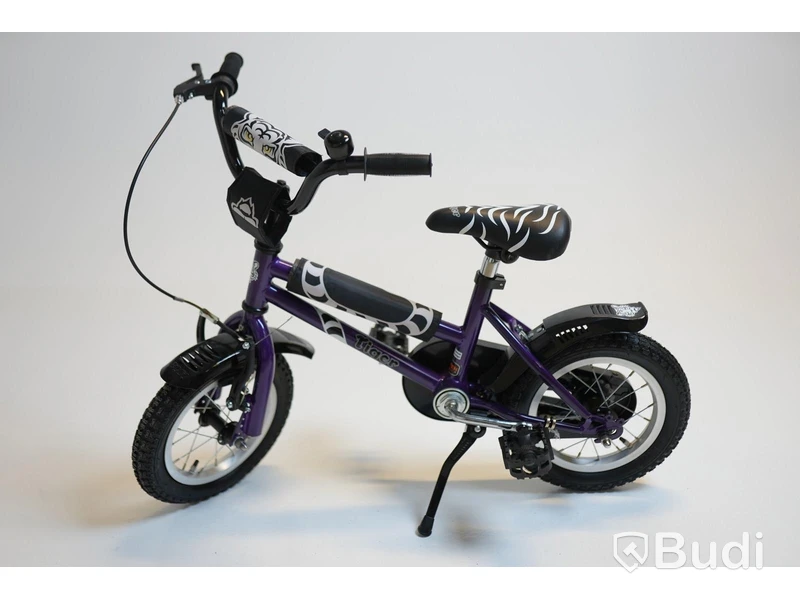 Cykel Tiger, BMX, hjul 12 tum, ram 6 tum, lila