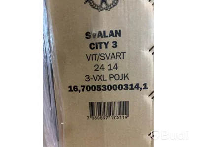 Cykel Svalan, City3, hjul 24 tum, ram 14 tum, vit/svart