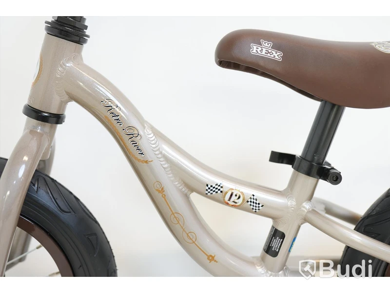 Gåcykel/balanscykel Rex, Retro Racer 12-tum.