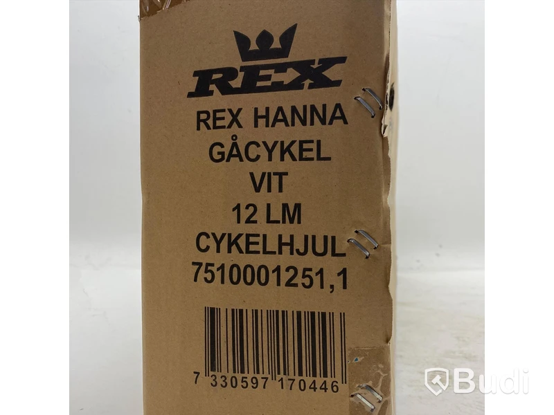 Gåcykel/balanscykel Rex, Hanna 12-tum.