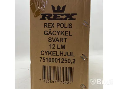 Gåcykel/balanscykel Rex, Polisen 12-tum.