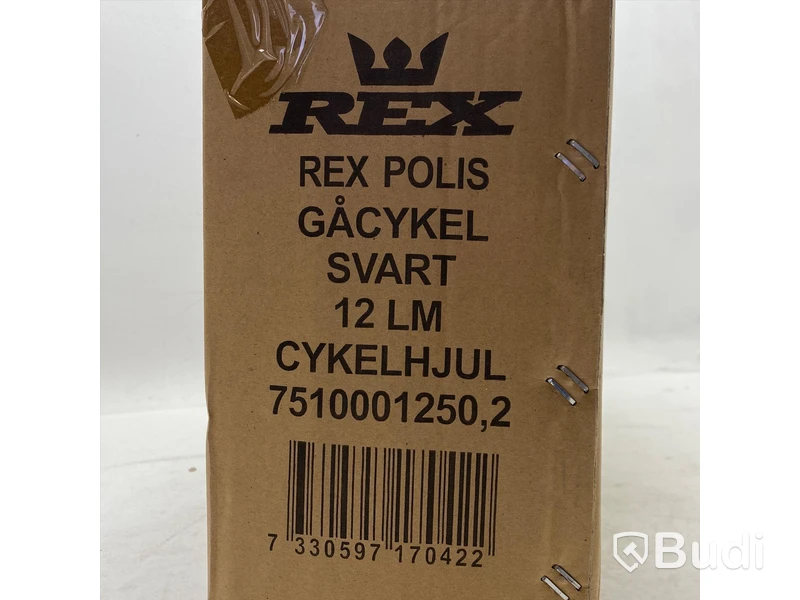 Gåcykel/balanscykel Rex, Polisen 12-tum.