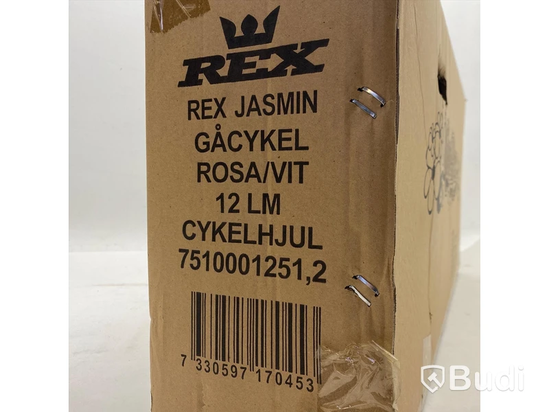 Gåcykel/balanscykel Rex, MiniRex Jasmin 12-tum.