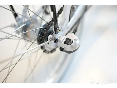 Cykel Svalan, City3, hjul 20 tum, ram 10 tum, vit/blå
