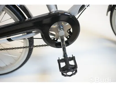 Cykel Svalan, City3, hjul 20 tum, ram 10 tum, vit/silver