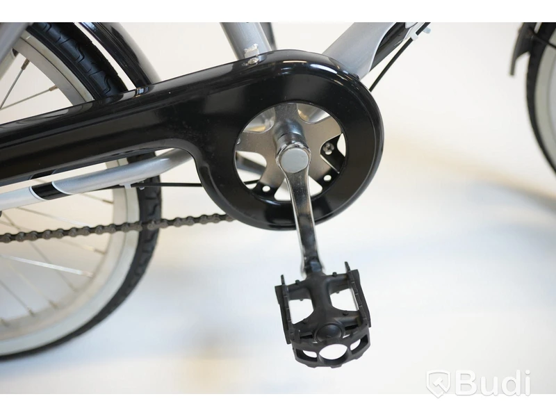 Cykel Svalan, City3, hjul 20 tum, ram 10 tum, vit/silver