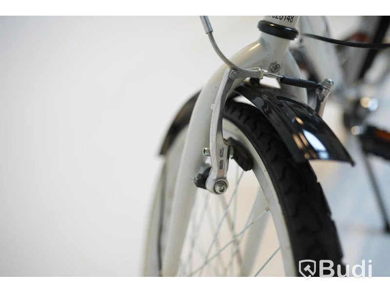 Cykel Svalan, City3, hjul 20 tum, ram 10 tum, vit/silver
