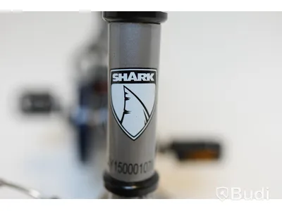 Cykel Shark, BMX, hjul 12 tum, ram 6 tum, silver
