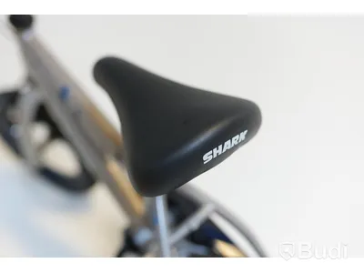 Cykel Shark, BMX, hjul 12 tum, ram 6 tum, silver