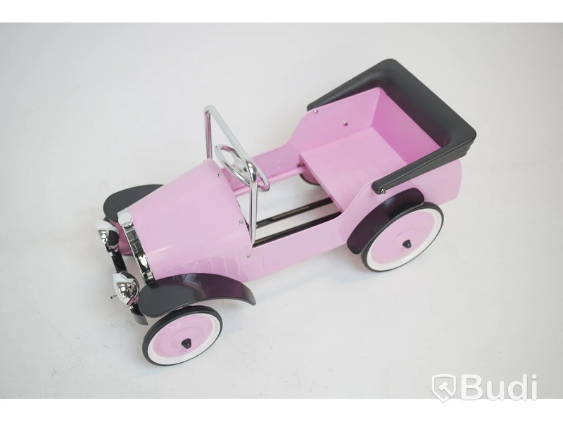 (NEW) Nordic Bike Pedal Car, Classic Car 1935, Pink.
