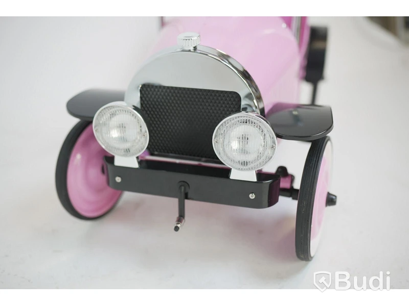 (NEW) Nordic Bike Pedal Car, Classic Car 1935, Pink.
