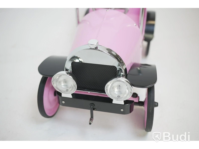 (NEW) Nordic Bike Pedal Car, Classic Car 1935, Pink.