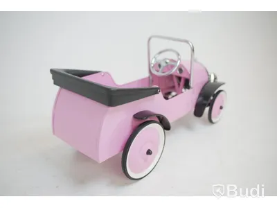 (NEW) Nordic Bike Pedal Car, Classic Car 1935, Pink.