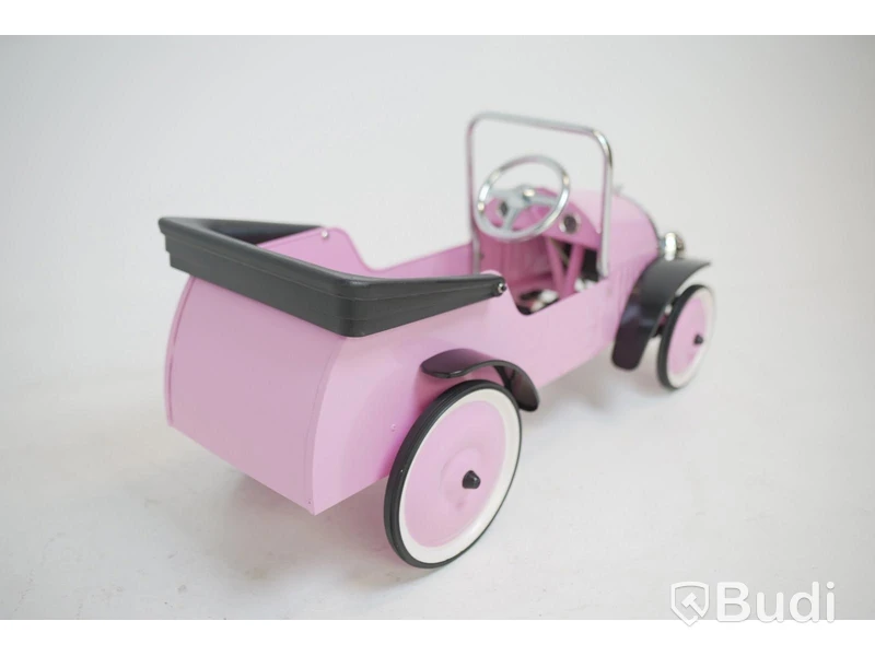 (NEW) Nordic Bike Pedal Car, Classic Car 1935, Pink.