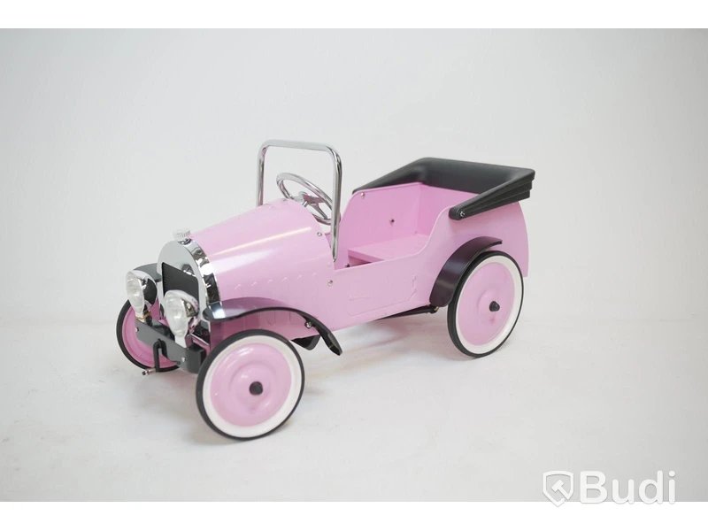 (NEW) Nordic Bike Pedal Car, Classic Car 1935, Pink.