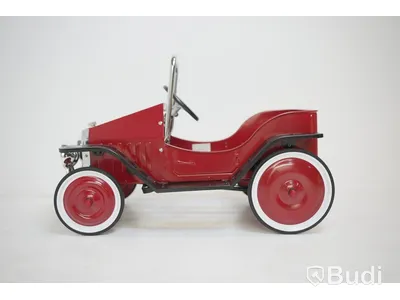 (NEW) Sleipner Pedal Car, Classic Car 1938, Red.