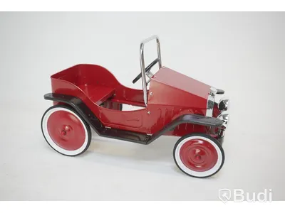 (NEW) Sleipner Pedal Car, Classic Car 1938, Red.
