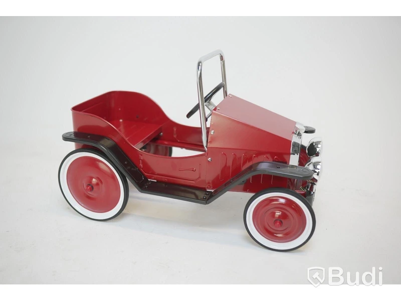(NEW) Sleipner Pedal Car, Classic Car 1938, Red.