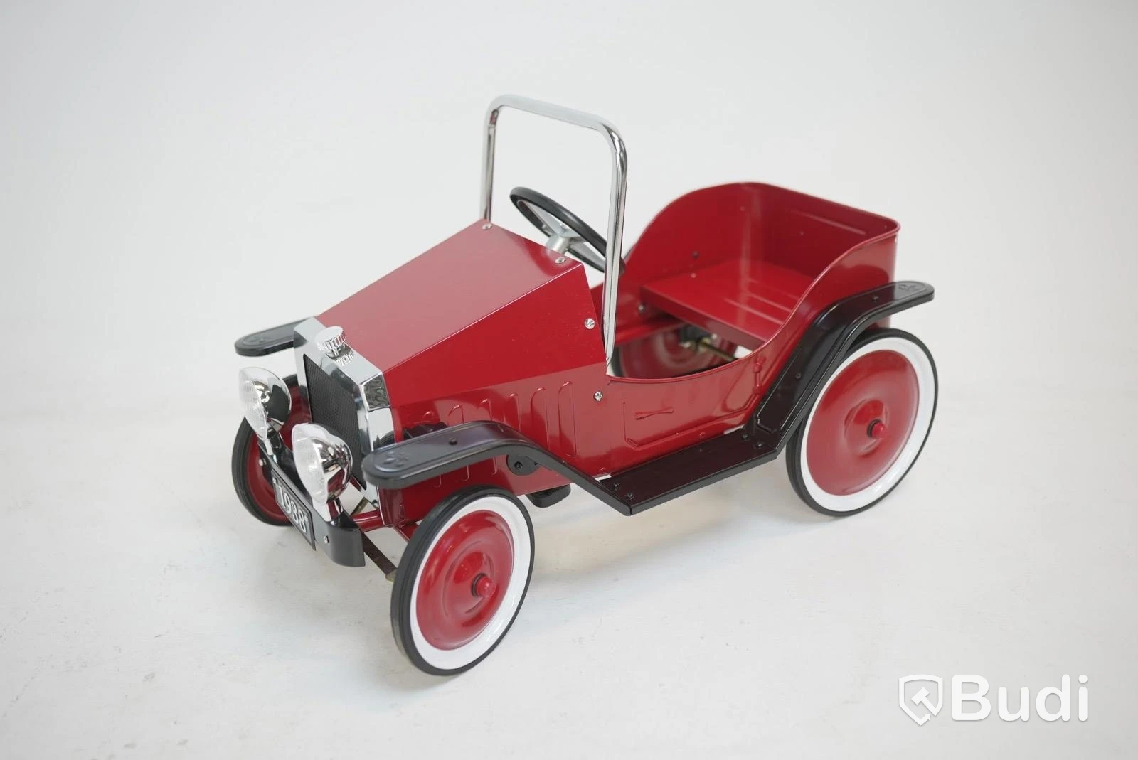 (NEW) Sleipner Pedal Car, Classic Car 1938, Red.