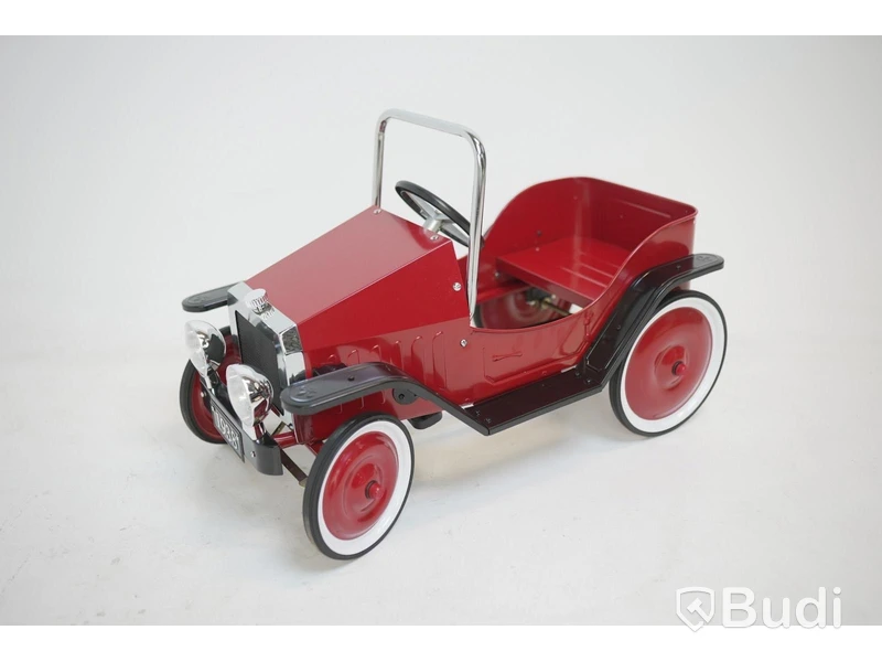 (NEW) Sleipner Pedal Car, Classic Car 1938, Red.