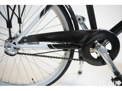 Cykel Svalan, City3, hjul 24 tum, ram 14 tum, vit/svart