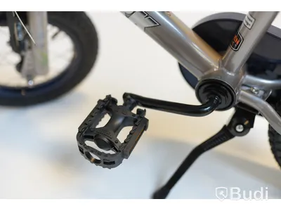 Cykel Shark, BMX, hjul 12 tum, ram 6 tum, silver