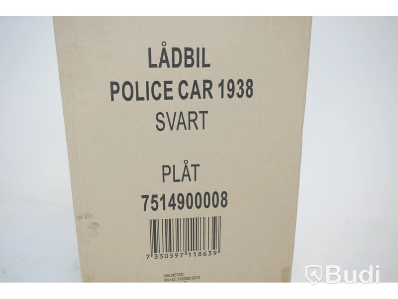 Trampbil Sleipner, Polis 1938, svart