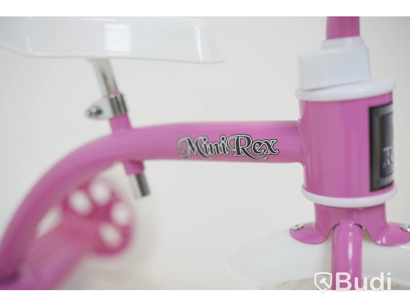 Trehjuling Rex, utan flak, rosa
