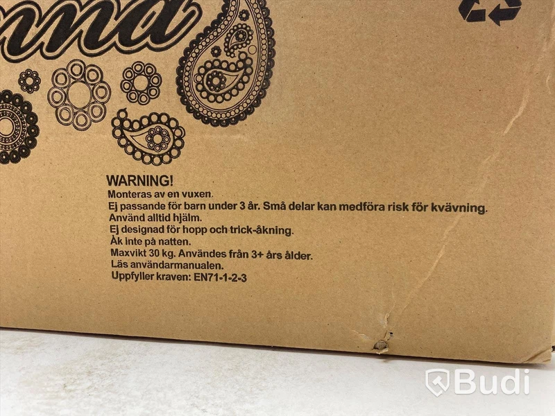 Gåcykel/balanscykel Rex, Hanna 12-tum