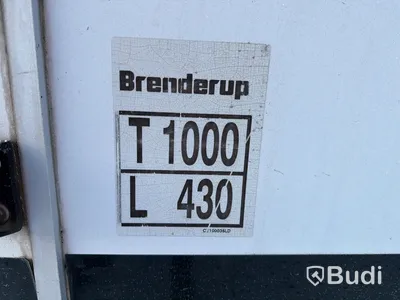 Skåpsläp Brenderup – T1000
