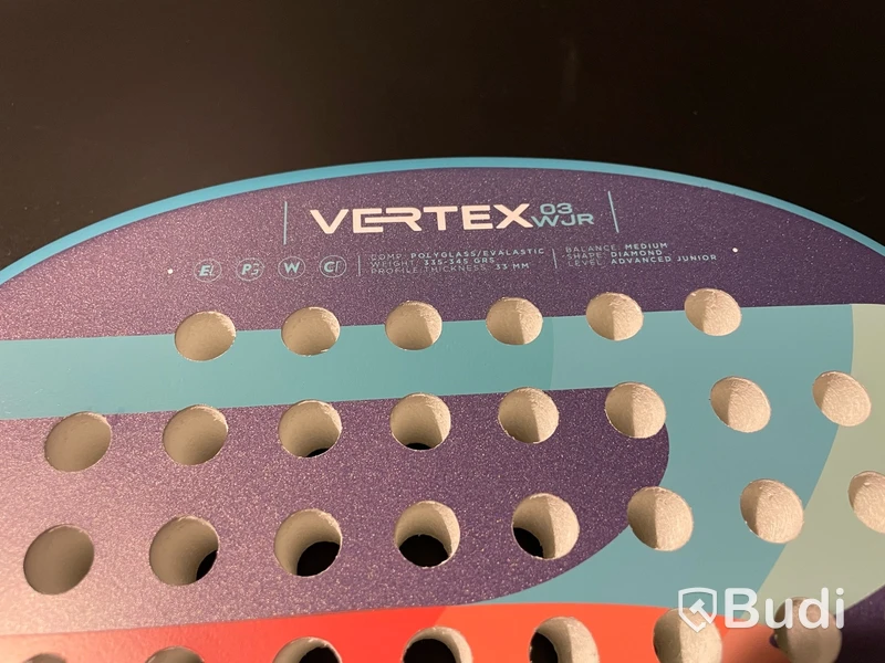 Padelracket Bullpadel - Vertex junior, 2022, ord. pris 495 kr