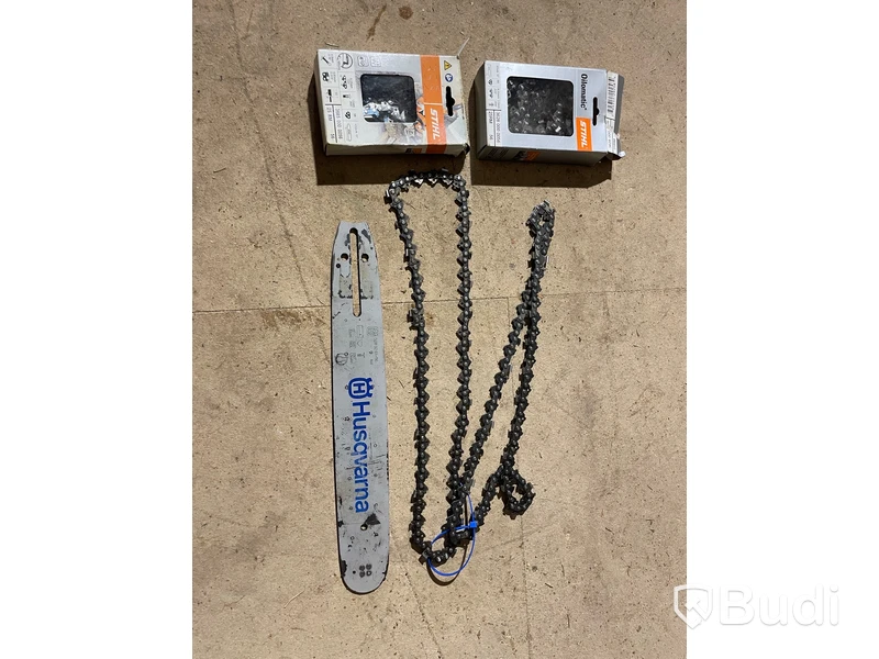 Sågkedjor STIHL, svärd Husqvarna