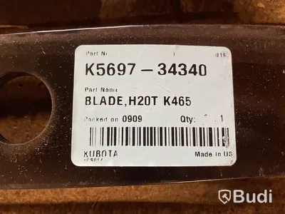 Gräsklipparblad 6 st , Kubota H20T K465, K5697-34340