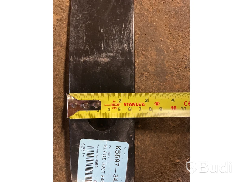 Gräsklipparblad 6 st , Kubota H20T K465, K5697-34340