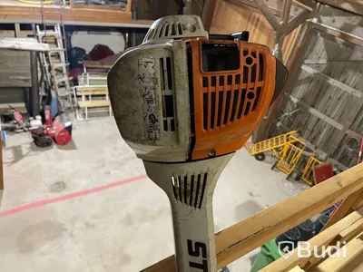 2 st Stihl, röjsåg och häcksax, Startar ej