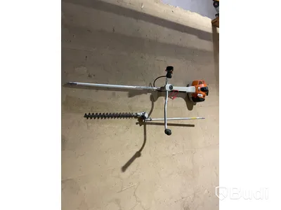 2 st Stihl, röjsåg och häcksax, Startar ej