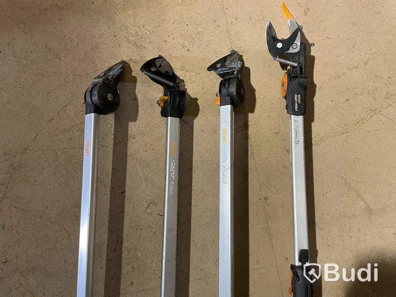 4 st Fiskars UP86 grensax – defekt / behöver reparation