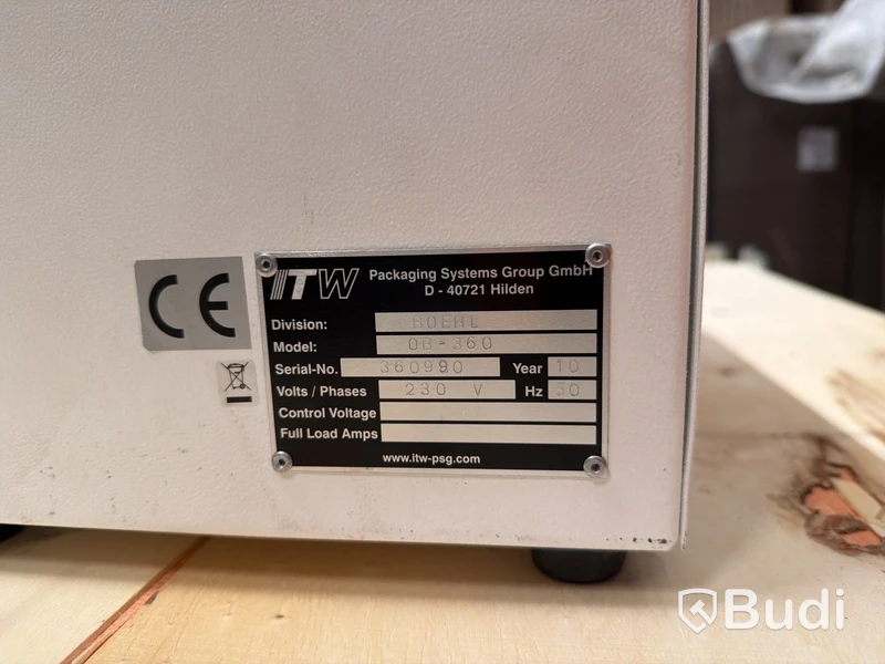 Bandningsmaskin Akebono OB-360, fotpedal