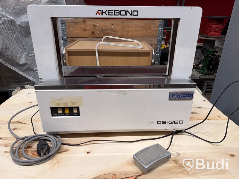 Bandningsmaskin Akebono OB-360, fotpedal