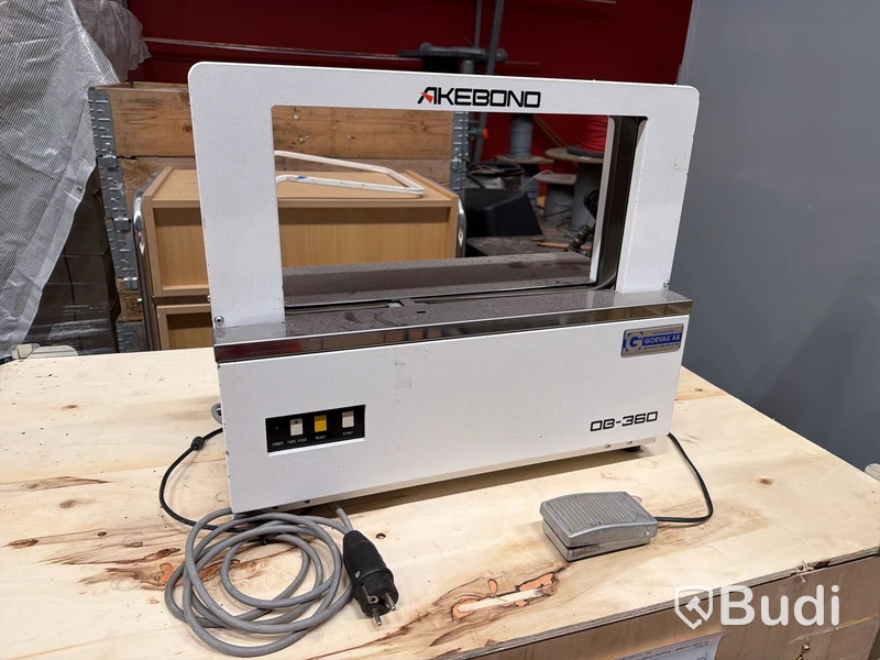 Bandningsmaskin Akebono OB-360, fotpedal